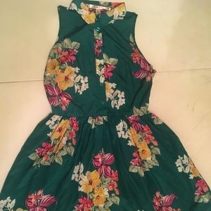 Floral skater dress Size M